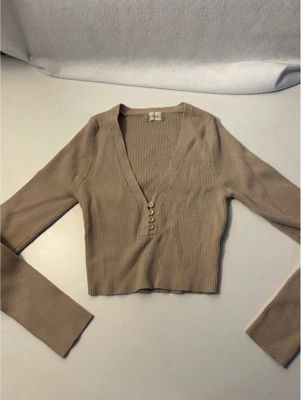 Altard State Long Sleeve Ribbed Sweater